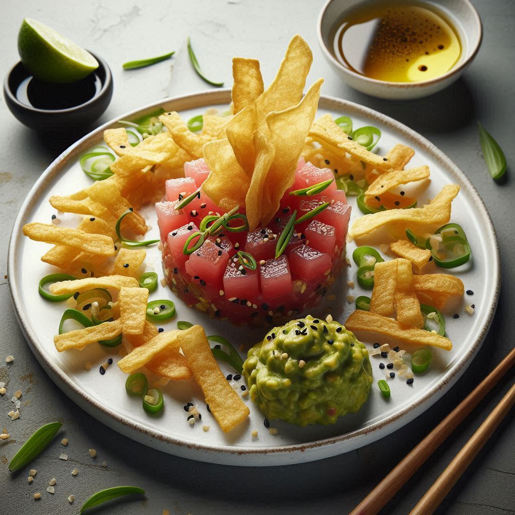 TARTAR DE ATÚN CON GUACAMOLE